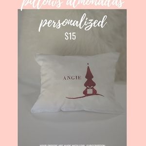 Pillows almohadas personalizado